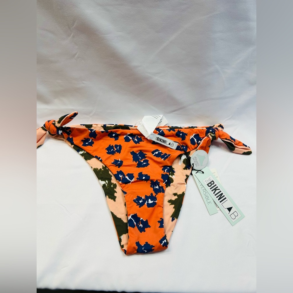 Bikini Lab Reversible Bikini Bottom. New With Tags - Picture 2 of 5